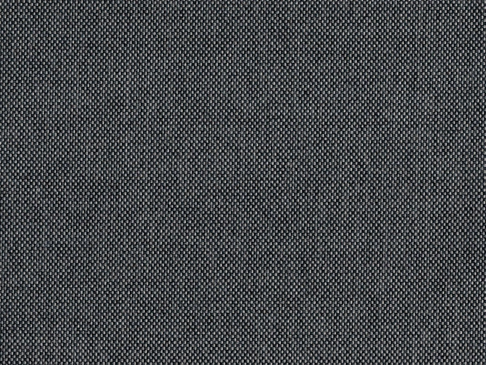 Deep charcoal-grey flat weave with a fine, evenly textured surface