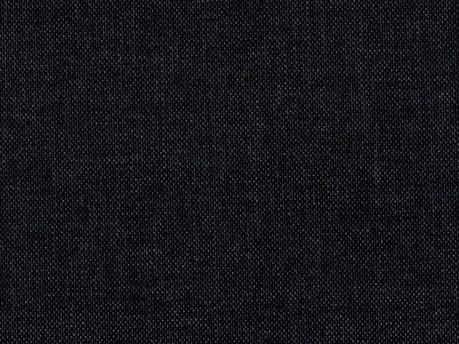 Charcoal-black PAD4003 flat weave with subtle grey flecks and fine texture