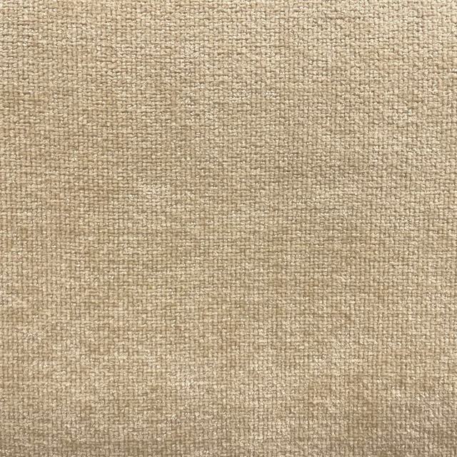 Warm oatmeal-beige chenille with fine taupe flecks and a softly pebbled weave