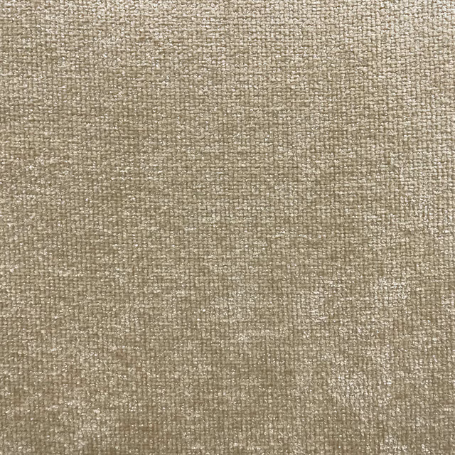 Warm taupe chenille with fine mottled weave and softly varied oatmeal texture