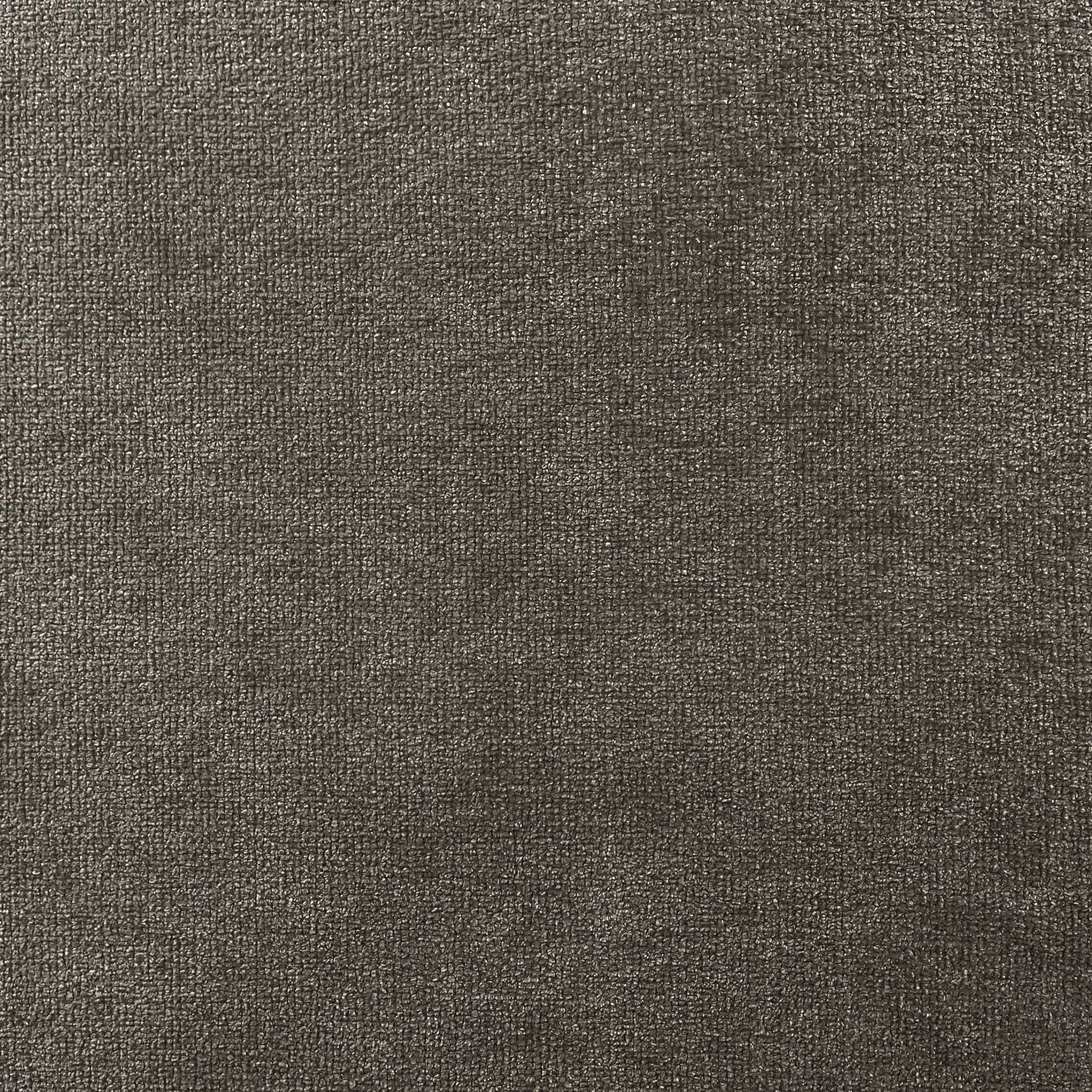 Deep charcoal-grey chenille with a tightly textured, subtly flecked woven surface