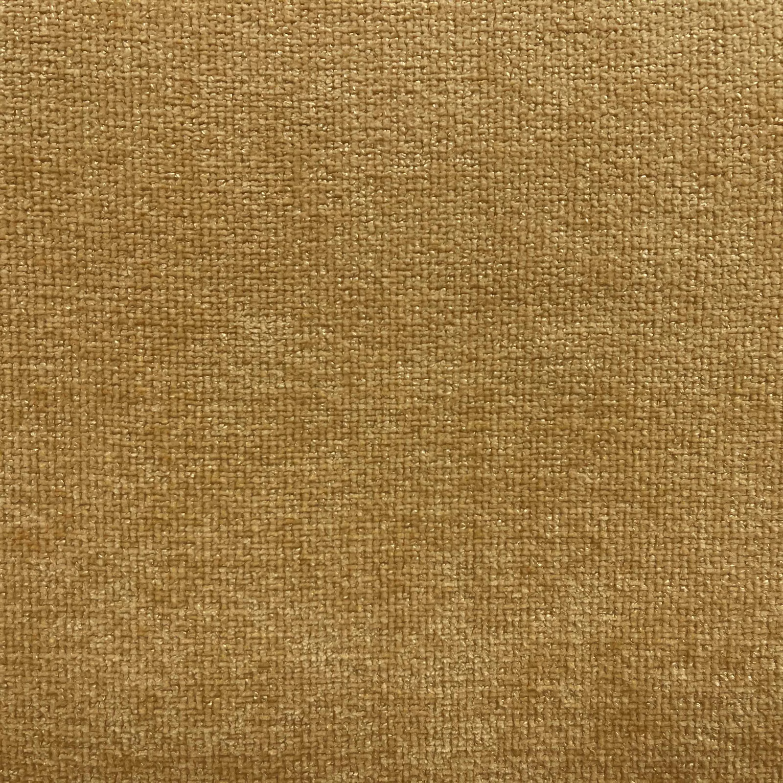 Warm camel-brown chenille with a softly mottled, nubby woven texture