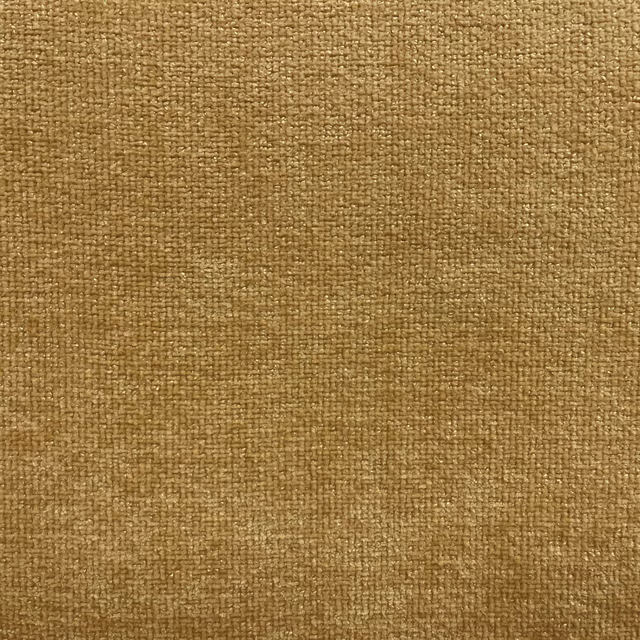 Warm camel-brown chenille with a softly mottled, nubby woven texture