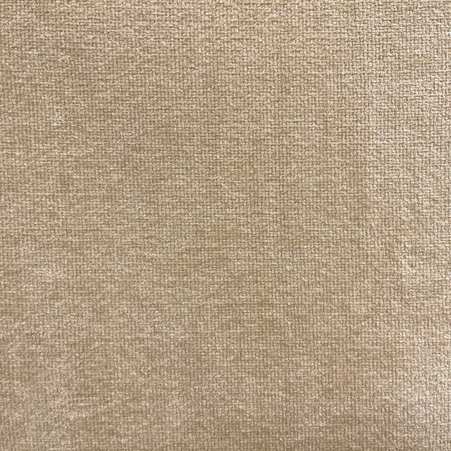 Warm taupe-beige chenille with a close, subtly mottled woven texture