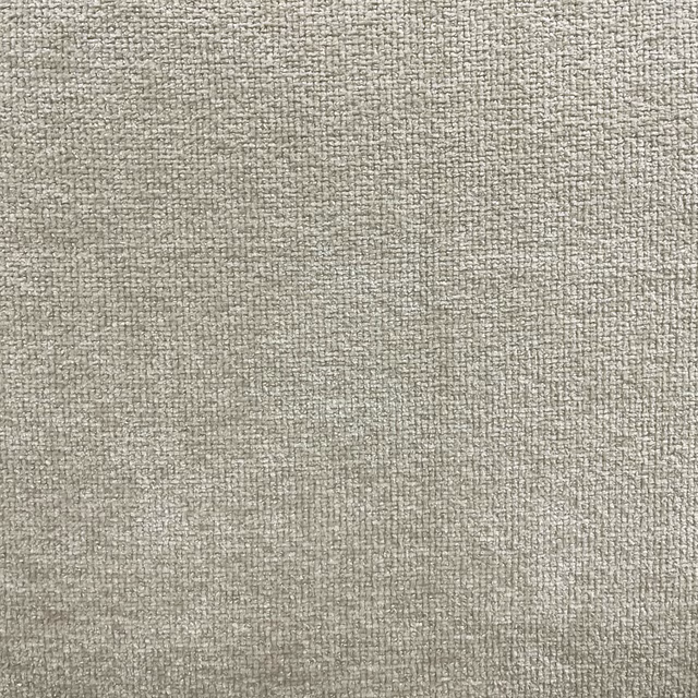 Pale greige chenille with a fine mottled woven texture and soft tonal variation