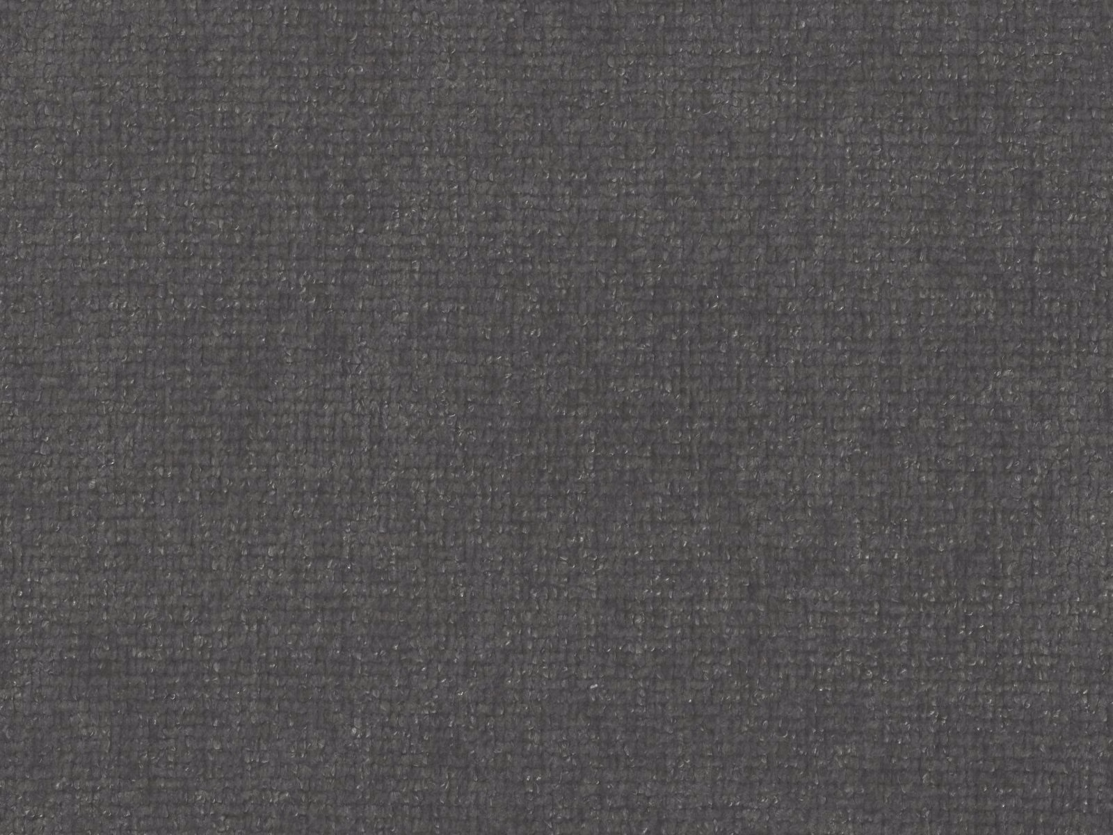 Deep charcoal grey chenille with a subtle tonal woven texture