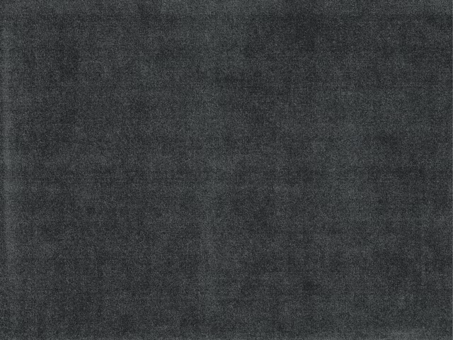 Deep charcoal-grey velvet swatch with subtle mottled pile and soft directional texture