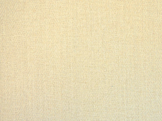 Pale warm cream chenille with a fine woven crosshatch texture
