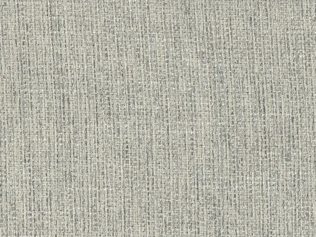 Pale grey-green chenille with subtle vertical slub texture and mottled woven surface