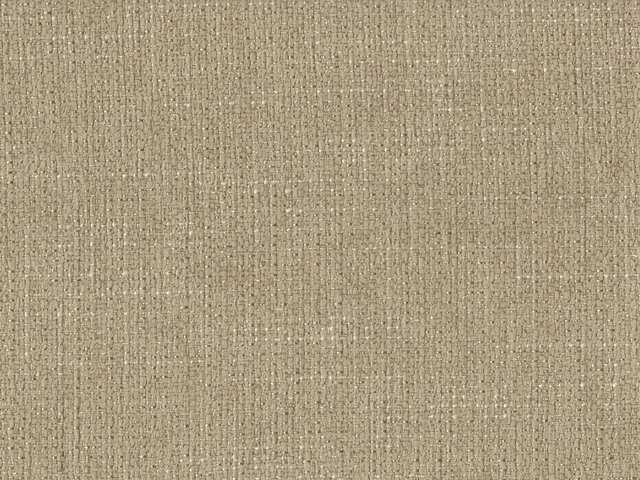 Warm taupe-beige chenille with subtle vertical slub and softly flecked weave