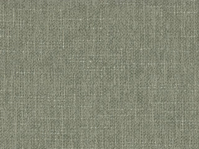 Muted sage-grey chenille with fine vertical ribbing and softly flecked texture.