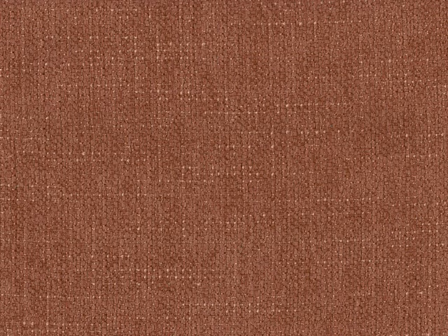 Warm russet chenille with subtle vertical slub texture in close-up