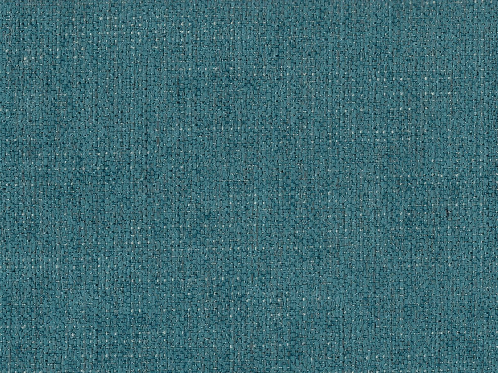 Close view of muted teal chenille with subtle vertical slubs and pale flecks