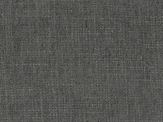 Deep charcoal chenille with fine vertical weave and subtle lighter grey flecks