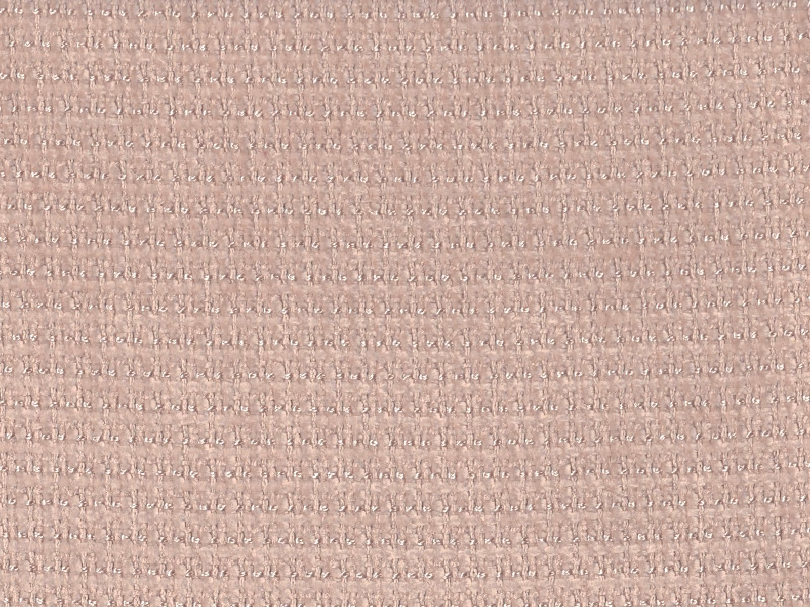 Dusty blush pink chenille with fine horizontal texture and softly flecked surface