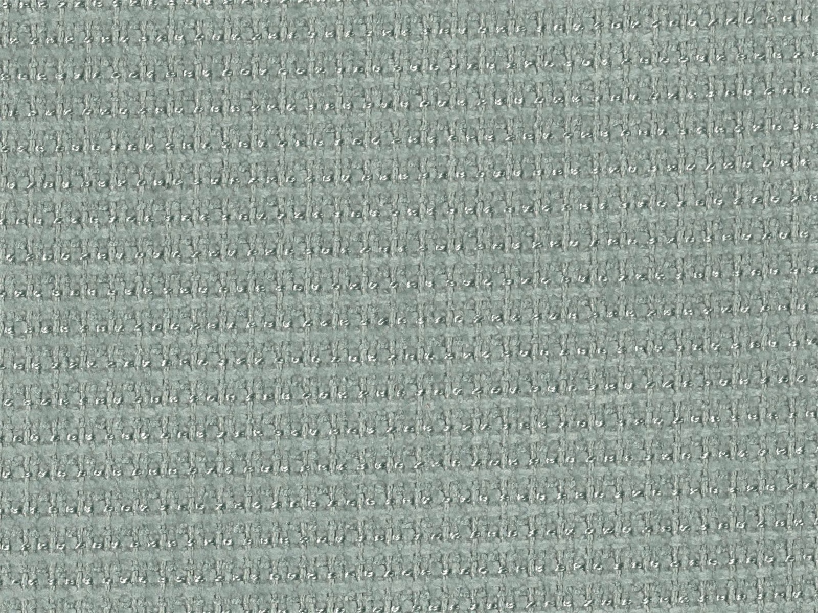 Muted sage-green chenille with fine horizontal slubs and a softly reflective surface
