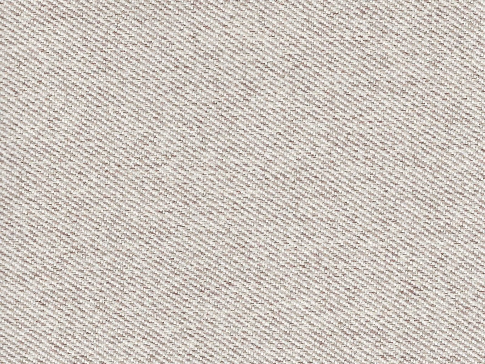 Soft pale greige flat-weave fabric showing a fine diagonal woven texture