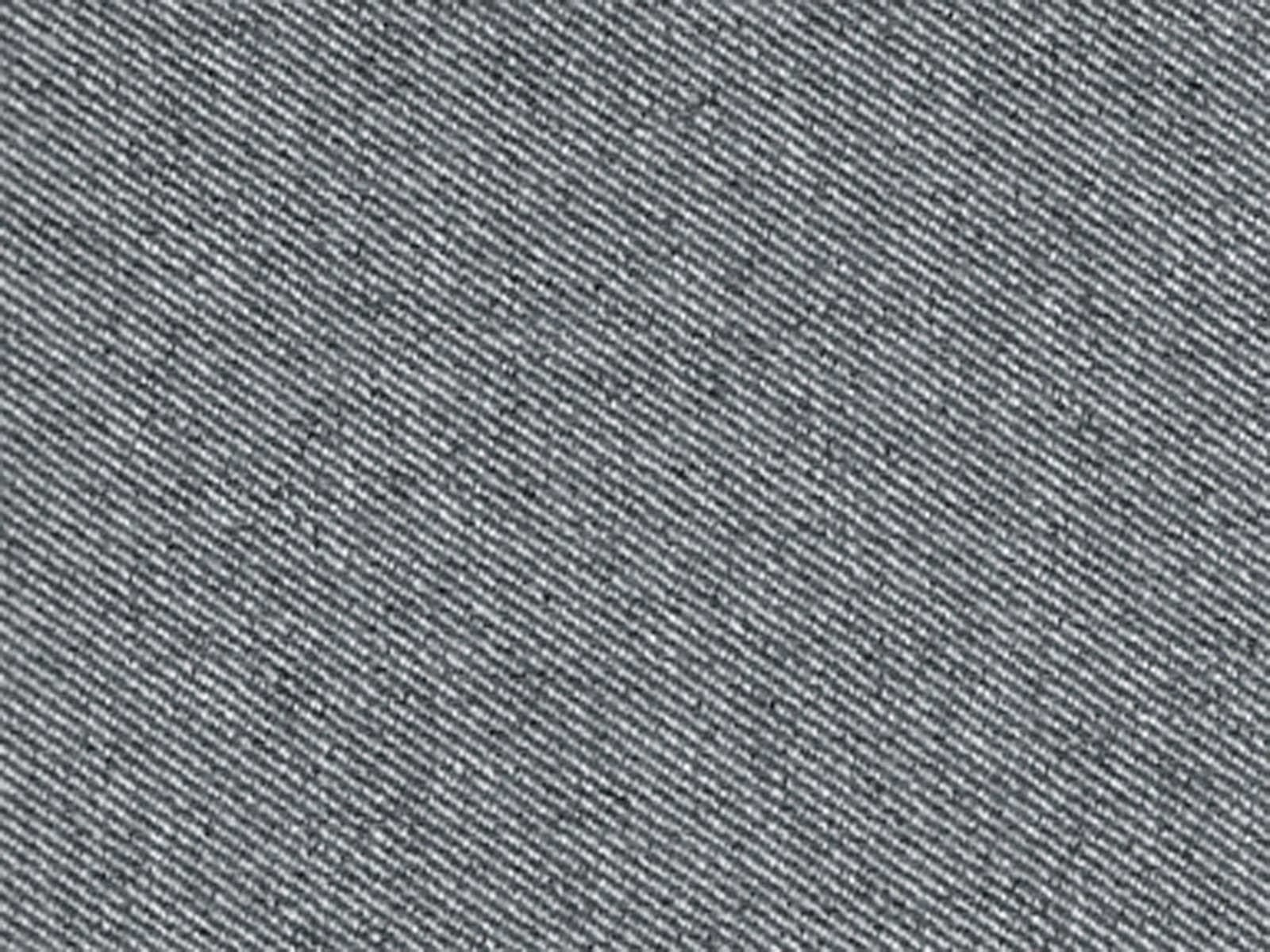 Charcoal-grey flat weave with fine diagonal lines and subtle light-catching texture