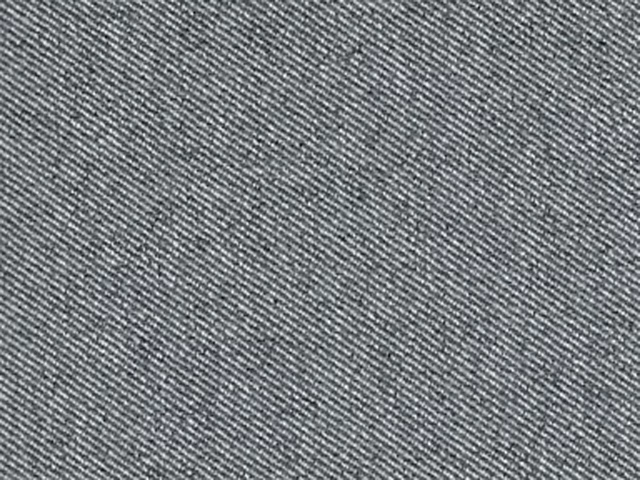 Charcoal-grey flat weave with fine diagonal lines and subtle light-catching texture