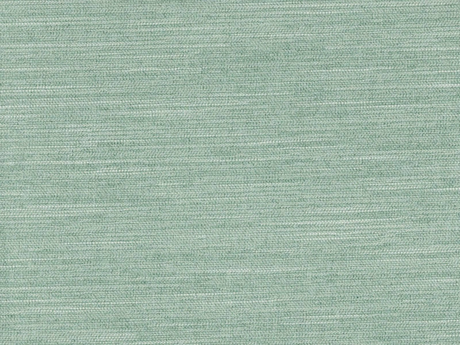 Pale mint-green flat weave with fine horizontal slubs and cool aqua shading
