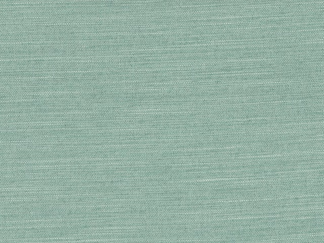 Pale seafoam green flat-weave fabric with fine horizontal slub texture