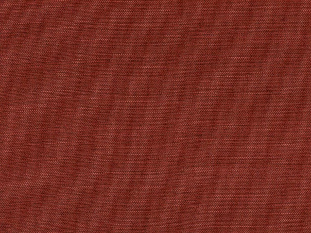 Deep brick-red flat weave showing fine horizontal texture and subtle tonal variation