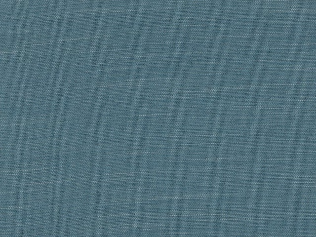 Muted blue-teal flat weave with fine horizontal texture and softly varied shading