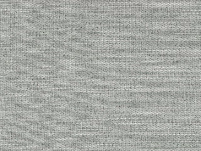 Pale silvery-grey flat weave with fine horizontal slub texture