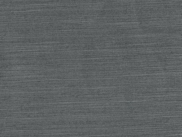 Cool charcoal grey flat-weave fabric with fine horizontal texture and subtle tonal variation