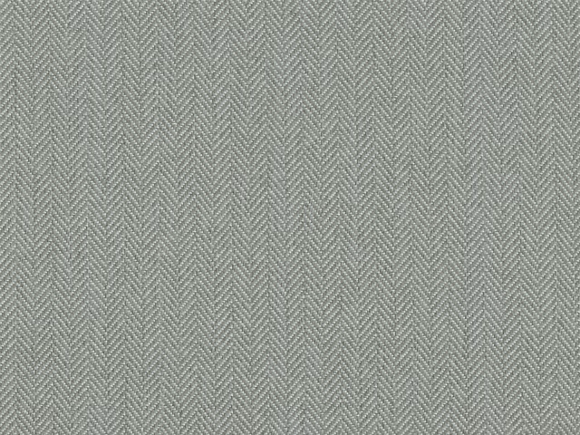 Cool sage-grey chenille with a fine, tightly woven chevron texture