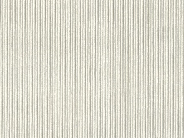Pale ivory rib cord with fine vertical ridges and softly shaded texture