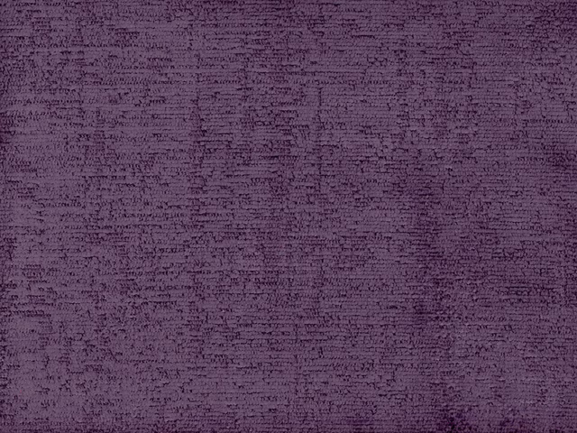 Deep plum chenille with softly mottled horizontal texture and aubergine shading