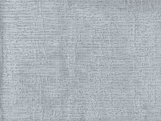 Pale blue-grey chenille with fine horizontal slub texture and darker flecks