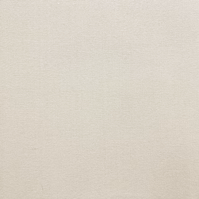 Pale ivory chenille with a fine, softly textured woven surface