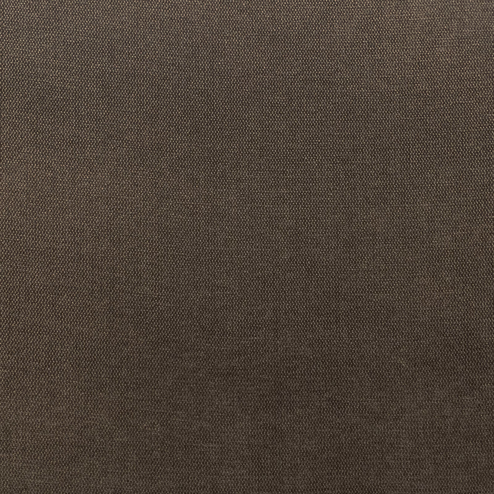 Deep taupe-brown chenille with a close, subtly flecked woven texture