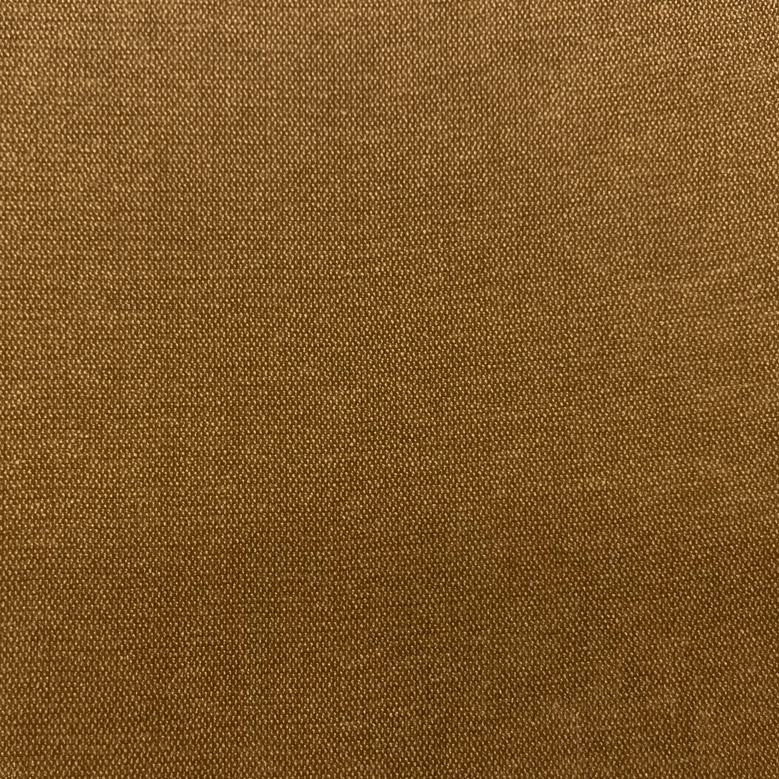 Warm tobacco-brown chenille with tiny ochre highlights and a close woven texture