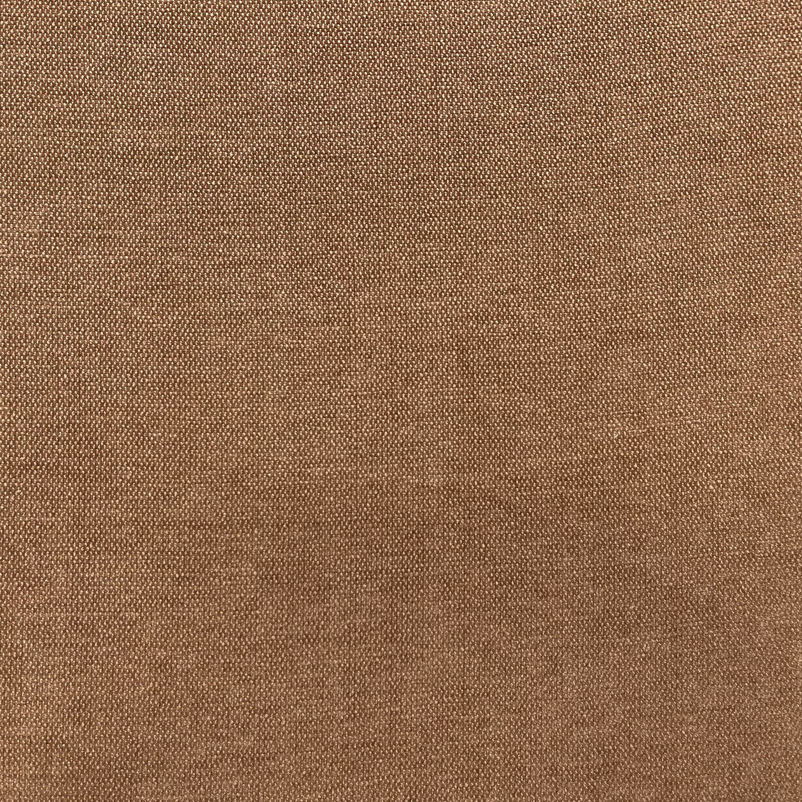 Warm taupe-brown chenille with a close, finely textured woven surface