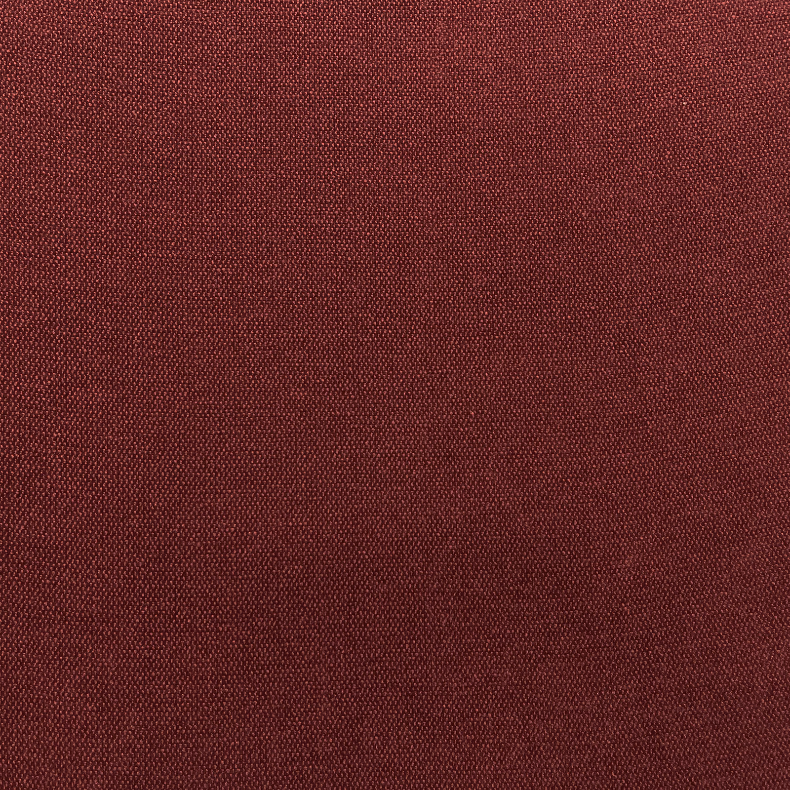 Deep burgundy red chenille with a fine, subtly shaded woven texture