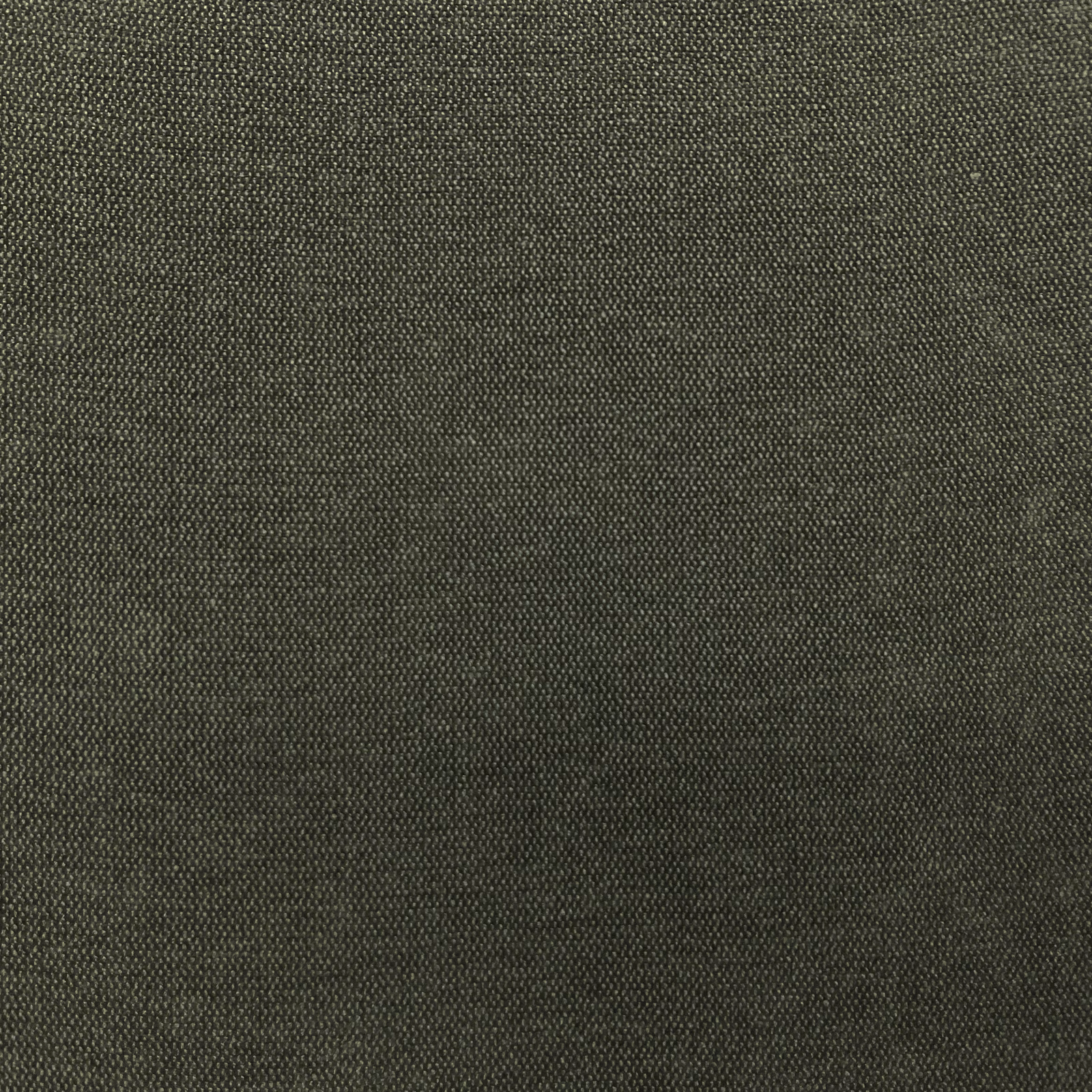 Deep olive-grey chenille swatch with a fine, tightly pebbled woven texture
