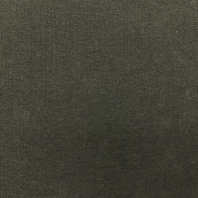 Deep olive-grey chenille swatch with a fine, tightly pebbled woven texture