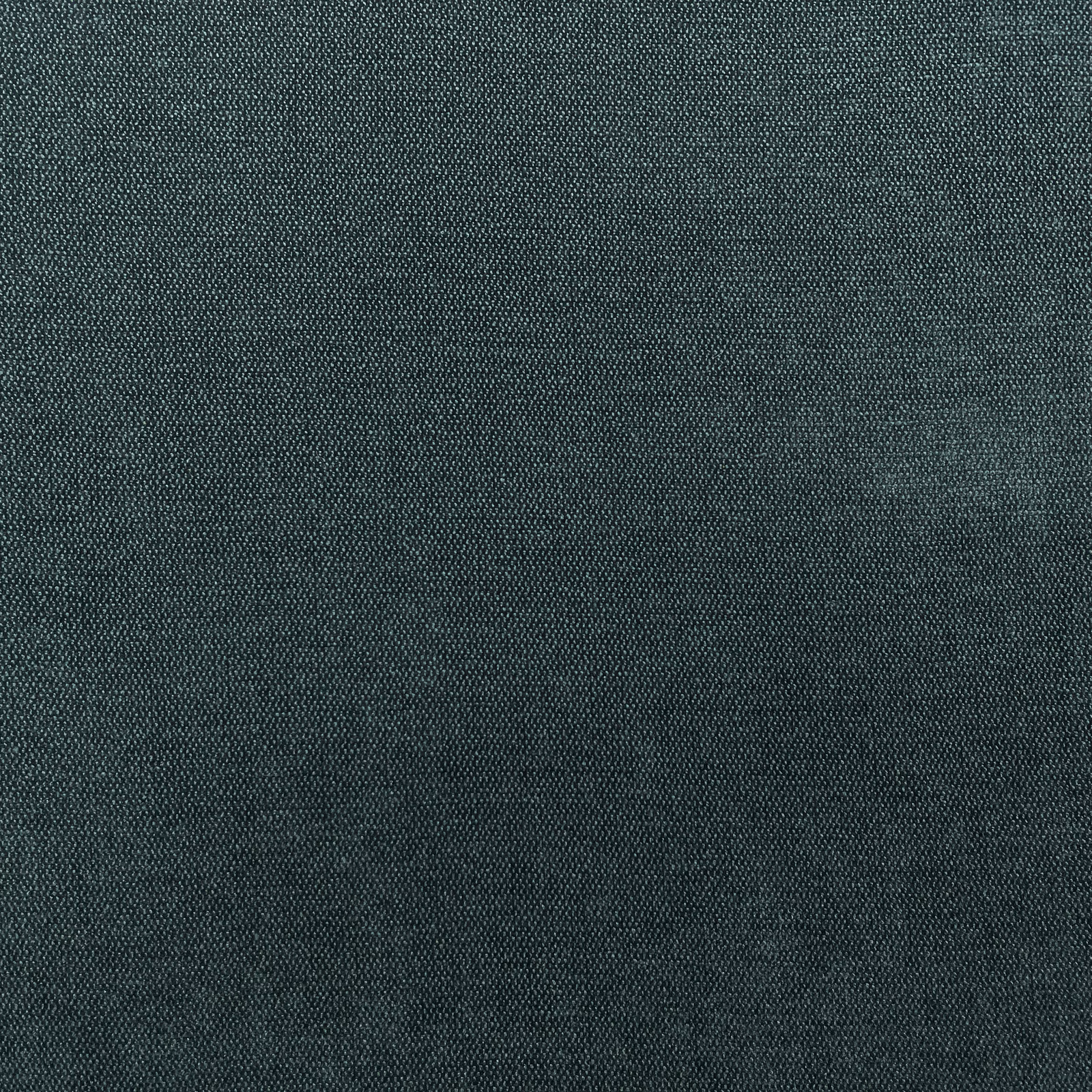 Deep charcoal-teal chenille with a fine, subtly mottled woven texture