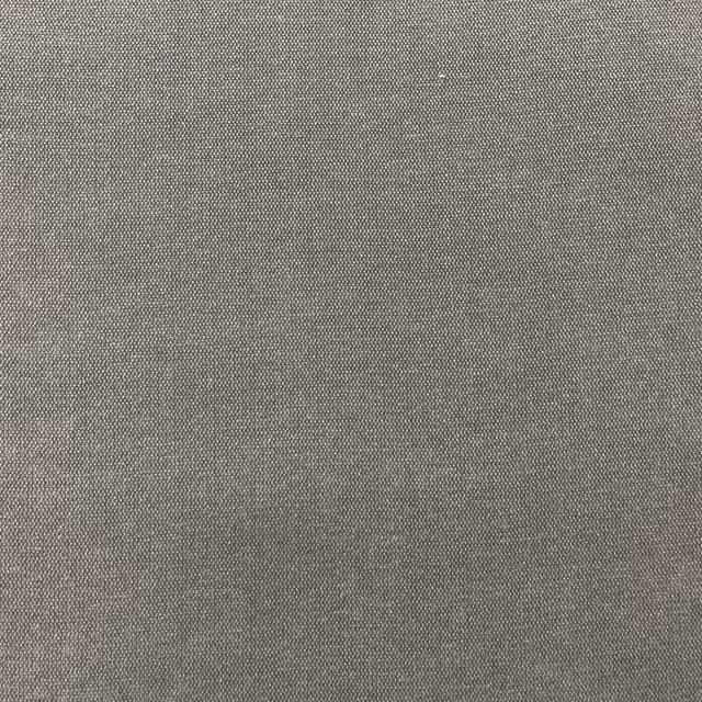 Warm mid-grey chenille swatch showing a fine, tightly woven textured surface