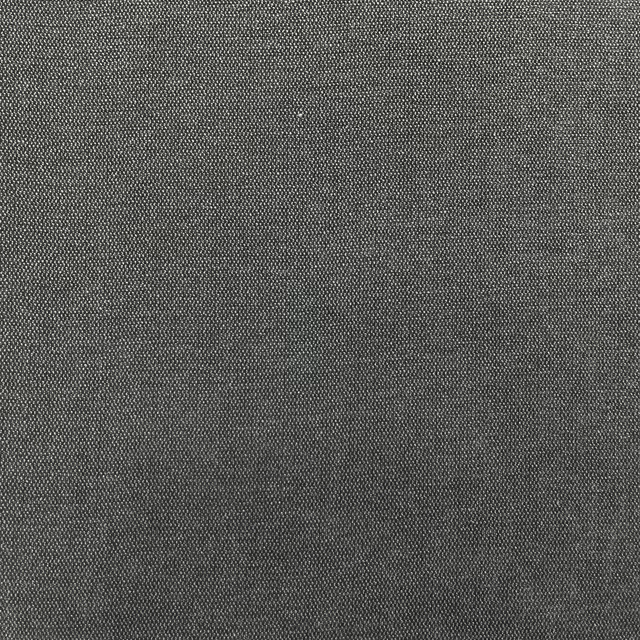 Deep charcoal-grey chenille showing a compact, fine crosshatched weave