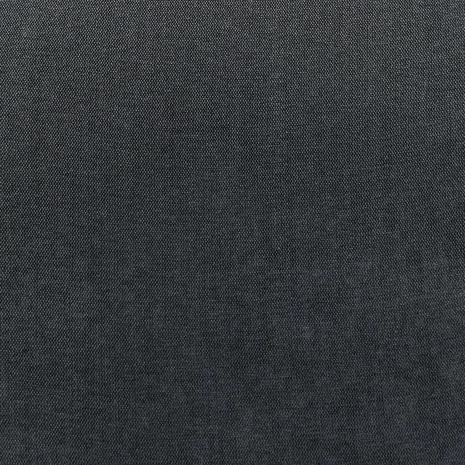 Deep charcoal chenille showing a close weave and subtle tonal variation