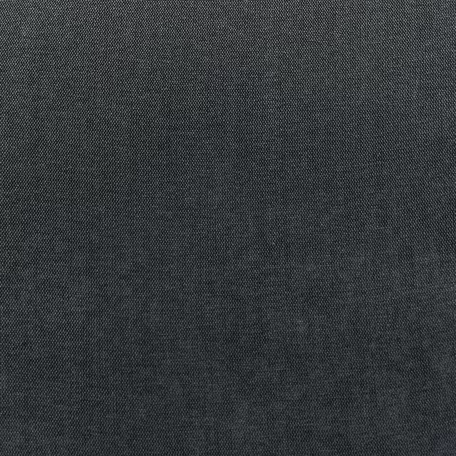 Deep charcoal chenille showing a close weave and subtle tonal variation