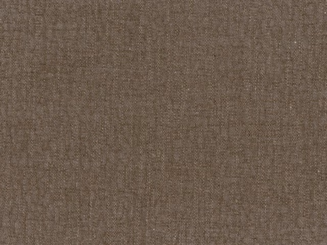 Warm mushroom-taupe flat weave showing fine, irregular tonal threads