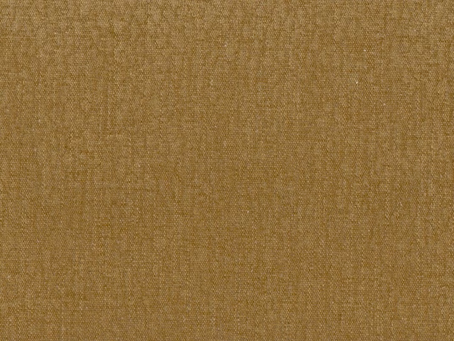 Close-up of muted ochre-gold flat weave with fine crosshatched yarn texture