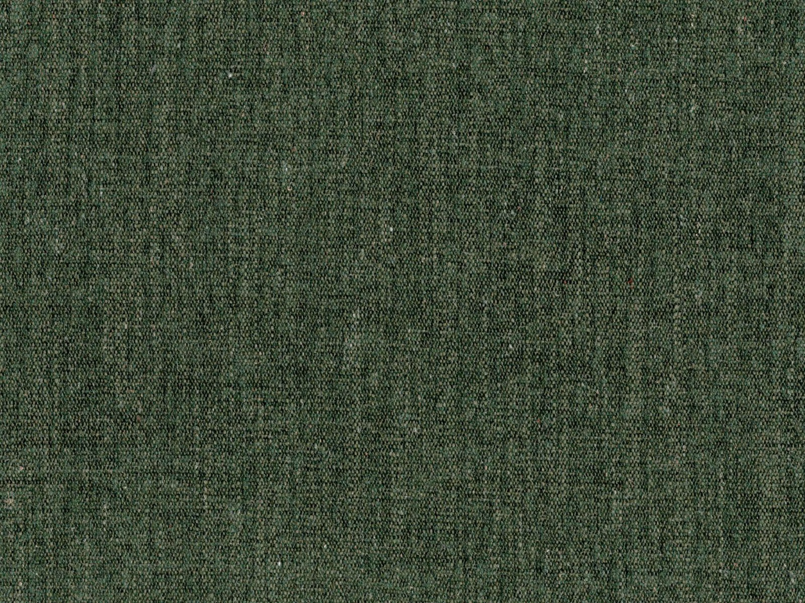 Muted moss-green flat weave with fine crosshatch texture and subtle dark striations