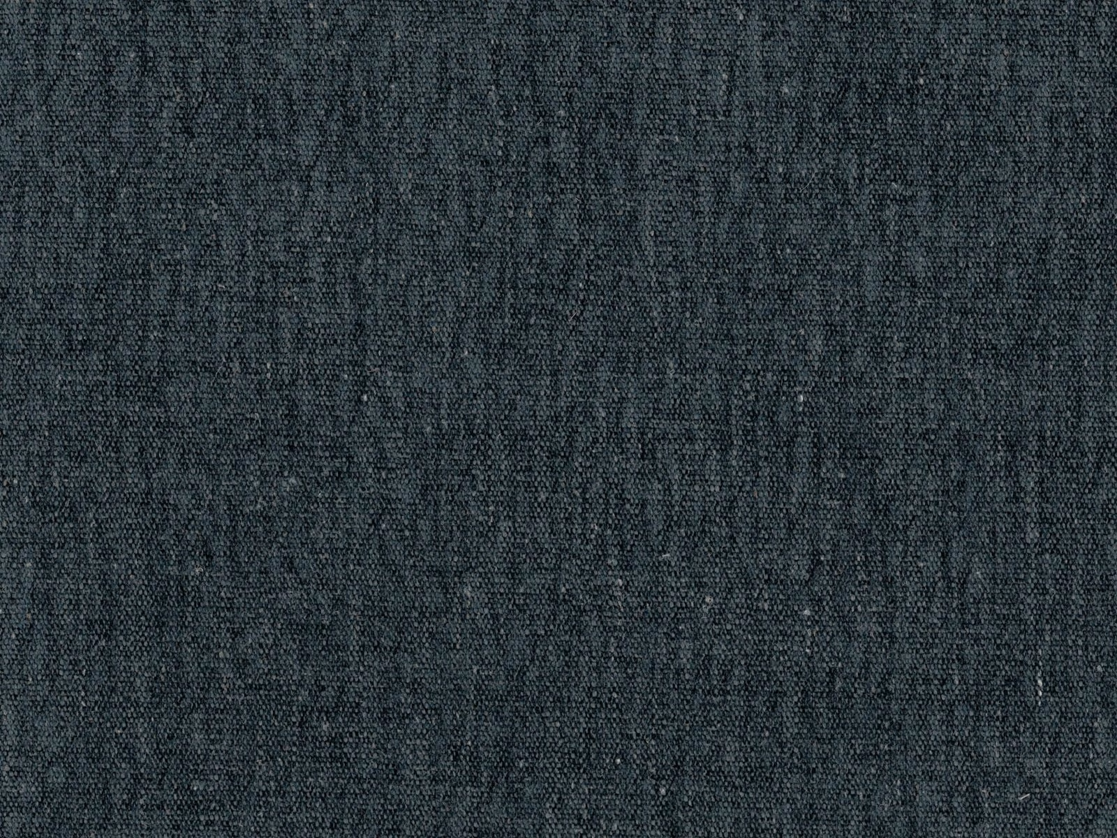Dark charcoal teal flat weave with subtle vertical slub texture