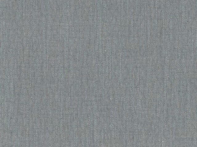 Pale blue-grey flat weave with fine vertical slub texture